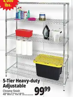Ocean State Job Lot 5-Tier Heavy-duty Adjustable offer