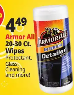 Ocean State Job Lot Armor All 20-30 Ct. Wipes offer
