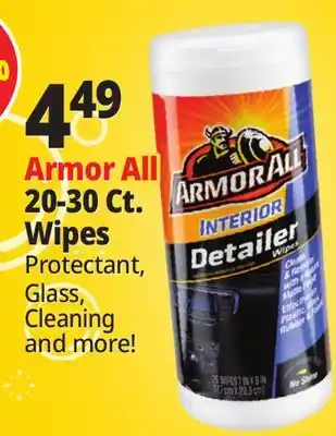 Ocean State Job Lot Armor All 20-30 Ct. Wipes offer
