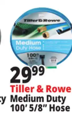 Ocean State Job Lot Tiller & Rowe 5/8 Medium-Duty Hose 100' offer