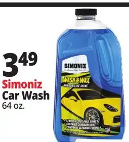 Ocean State Job Lot Simoniz Car Wash offer