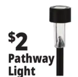 Ocean State Job Lot Solar Pathway Light Black offer