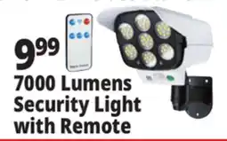 Ocean State Job Lot Solasa Spotlight 7000K LED Security Light with Remote Control offer