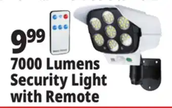 Ocean State Job Lot Solasa Spotlight 7000K LED Security Light with Remote Control offer