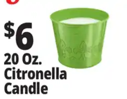Ocean State Job Lot 20 Oz. Citronella Candle offer