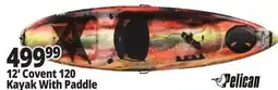 Ocean State Job Lot Pelican Covert Angler Kayak w/ Paddle offer