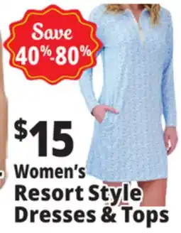 Ocean State Job Lot Women's Resort Style Dresses & Tops offer