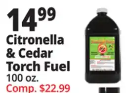 Ocean State Job Lot Citronella Cedar Torch Fuel offer