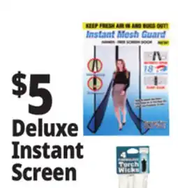 Ocean State Job Lot Deluxe Instant Screen offer