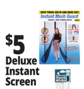 Ocean State Job Lot Deluxe Instant Screen offer