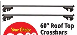 Ocean State Job Lot 60 Roof Top Crossbars offer