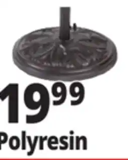 Ocean State Job Lot Polyresin Umbrella Base 26 lbs offer
