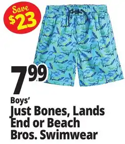 Ocean State Job Lot Just Bones, Lands End or Beach Bros. Swimwear offer