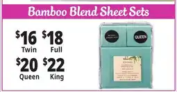 Ocean State Job Lot Bamboo Blend Sheet Sets offer