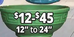 Ocean State Job Lot 12 to 24 Outdoor Glazed Ceramic Planter offer