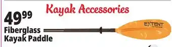 Ocean State Job Lot Fiberglass Kayak Paddle offer