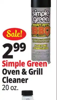Ocean State Job Lot Simple Green Oven & Grill Cleaner offer