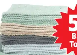 Ocean State Job Lot 6 Pk. Wash Cloths or 2 Pk. Hand Towels offer