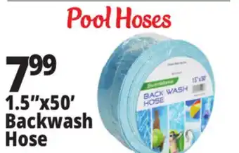 Ocean State Job Lot SwimWorks Back Wash Hose 1.5 x 50' offer