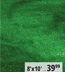 Ocean State Job Lot All-Weather Green Artificial Grass 8' x 10' offer