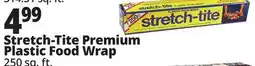 Ocean State Job Lot stretch-tite Premium Plastic Food Wrap 250 sq ft offer
