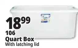 Ocean State Job Lot Latch Top Storage Box 106 Qt offer