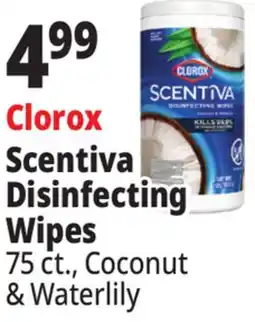 Ocean State Job Lot Clorox Scentiva Disinfecting Wipes offer