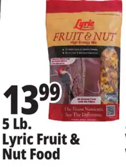 Ocean State Job Lot Lyric Fruit and Nut High Energy Wild Bird Food Mix 5 lbs offer