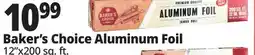 Ocean State Job Lot Baker's Choice Premium Quality Aluminum Foil Jumbo Roll 200 sq ft offer
