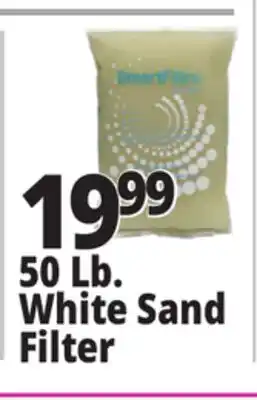 Ocean State Job Lot Mystic White Pool Filter Sand 50 lbs offer
