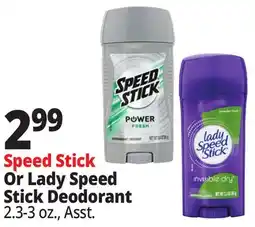 Ocean State Job Lot Lady Speed Stick Powder Fresh Invisible Dry Antiperspirant Deodorant 2.3 oz offer