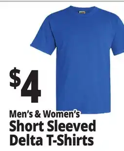 Ocean State Job Lot Men's & Women's Short Sleeved Delta t-shirts offer