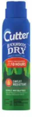 Ocean State Job Lot Cutter Backwoods Dry Insect Repellent 4 oz offer