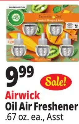 Ocean State Job Lot Air Wick Plug-In Simply Cotton Scented Oil Refills 5 Count offer