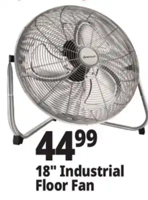Ocean State Job Lot Penguin High Velocity Floor Fan 18 offer