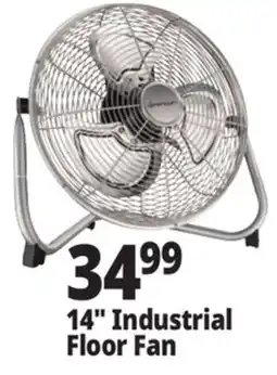 Ocean State Job Lot Penguin High Velocity Floor Fan 14 offer