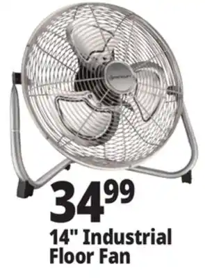 Ocean State Job Lot Penguin High Velocity Floor Fan 14 offer