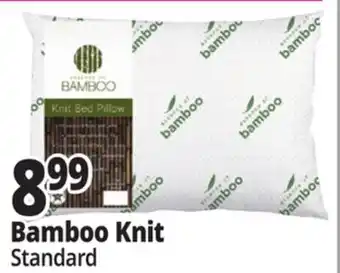 Ocean State Job Lot Essence of Bamboo Knit Jumbo Pillow offer