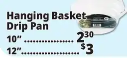 Ocean State Job Lot Hanging Basket Drip Pan offer