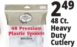 Ocean State Job Lot 48 Ct. Heavy Duty Cutlery offer