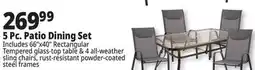 Ocean State Job Lot 5 Pc. Patio Dining Set offer
