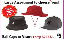 Ocean State Job Lot Ball Caps or Visors offer