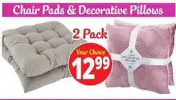 Ocean State Job Lot Chair Pads & Decorative Pillows offer