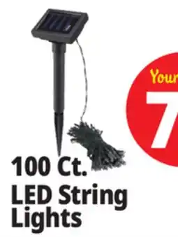 Ocean State Job Lot Solar LED String Lights 39' offer