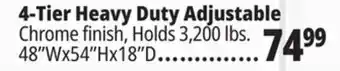 Ocean State Job Lot Method Storage Systems 5-Tier Adjustable Heavy-Duty Shelving 48 x 18 x 72 offer
