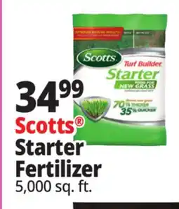 Ocean State Job Lot Scotts Turf Builder Starter Food for New Grass 5 000 sq ft offer