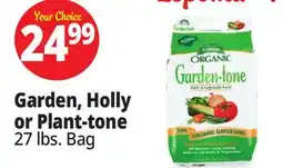 Ocean State Job Lot Espoma Organic Garden-Tone Herb and Vegetable Food 27 lb offer