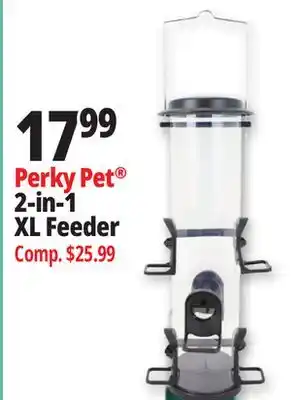 Ocean State Job Lot Perky-Pet 2-In-1 XL Bird Feeder offer