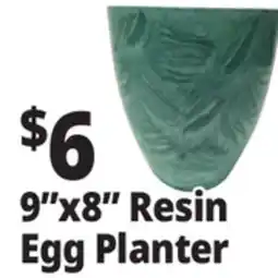 Ocean State Job Lot 9x8 Resin Egg Planter offer