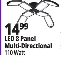 Ocean State Job Lot Bright Living 8-Panel LED Garage Light offer